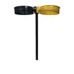 Support-sac biflux 80/110L sur tube a sceller - RAL Special