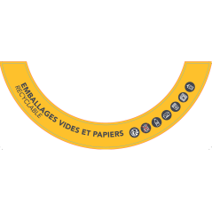 Sticker demi-lune TWIN-TWIN Emb.Vides et Papiers 05-2026
