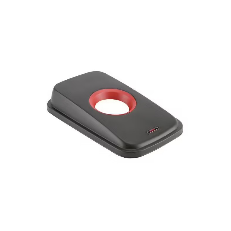 Couvercle canettes pour poubelle finition metal - Rouge Couvercle canettes pour poubelle finition metal - Rouge