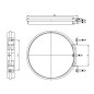 Support-sac 15/25L - Inox Support-sac 15/25L - Inox