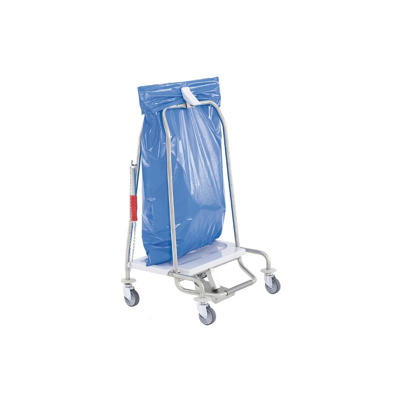 Support-sac CLAPPY 70/120L (4 roulettes) Support-sac CLAPPY 70/120L (4 roulettes)