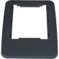 Conteneur PB 2x80L biflux Noir - Couvercles jaune et gris Conteneur PB 2x80L biflux Noir - Couvercles jaune et gris