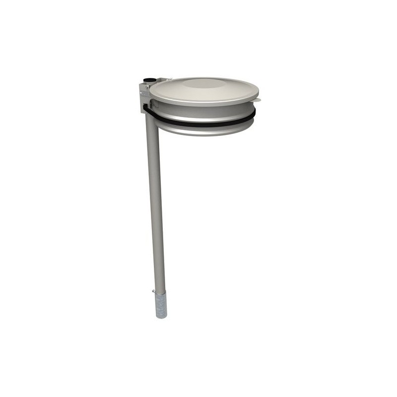 Support-sac 80/110L sur tube a sceller avec couvercle Support-sac 80/110L sur tube a sceller avec couvercle