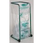 Roues pour support sac 300/400L