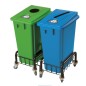 Chariot de transport pour bac 60L et 80L Chariot de transport pour bac 60L et 80L