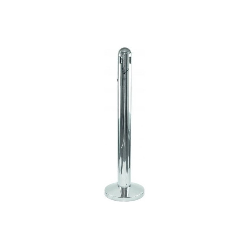 Cendrier colonne DOME 3L sur socle Cendrier colonne DOME 3L sur socle