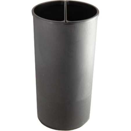 Poubelle a ouverture TOUCH 56L - Inox vert