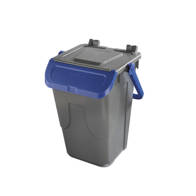 Corbeille avec couvercle basculant DUCK 35 L