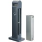 Cendrier TOTEM 12,5L - Gris anthracite Cendrier TOTEM 12,5L - Gris anthracite