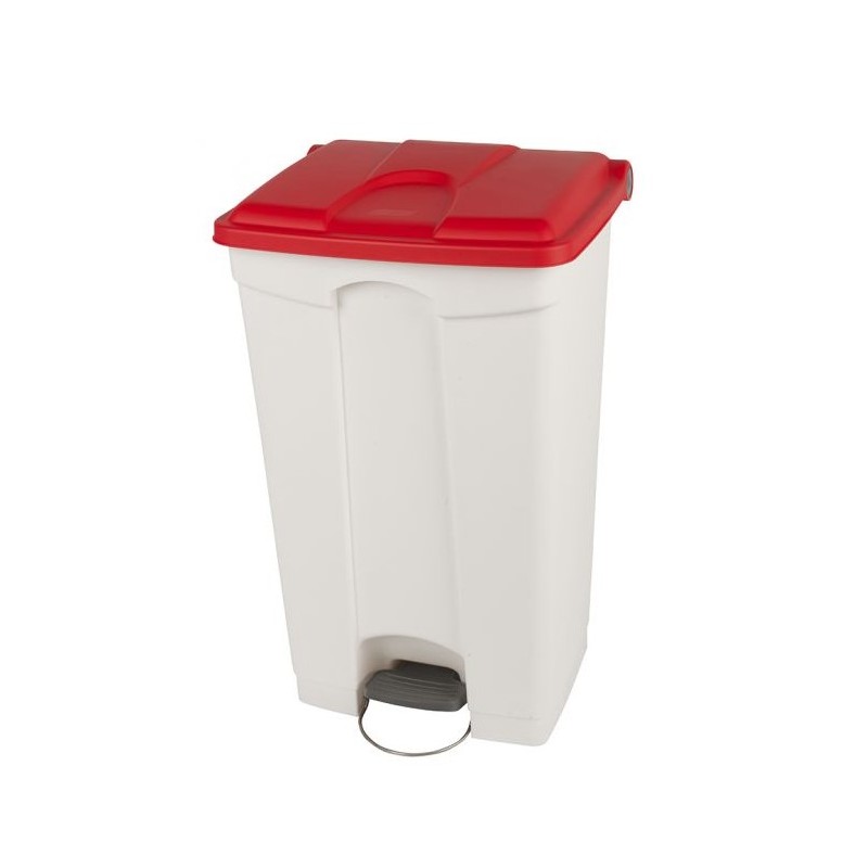 Collecteur a pedale avec couvercle 90L