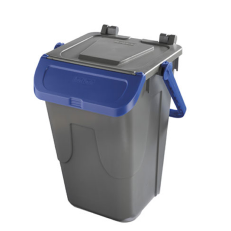 Corbeille avec couvercle basculant DUCK 35 L