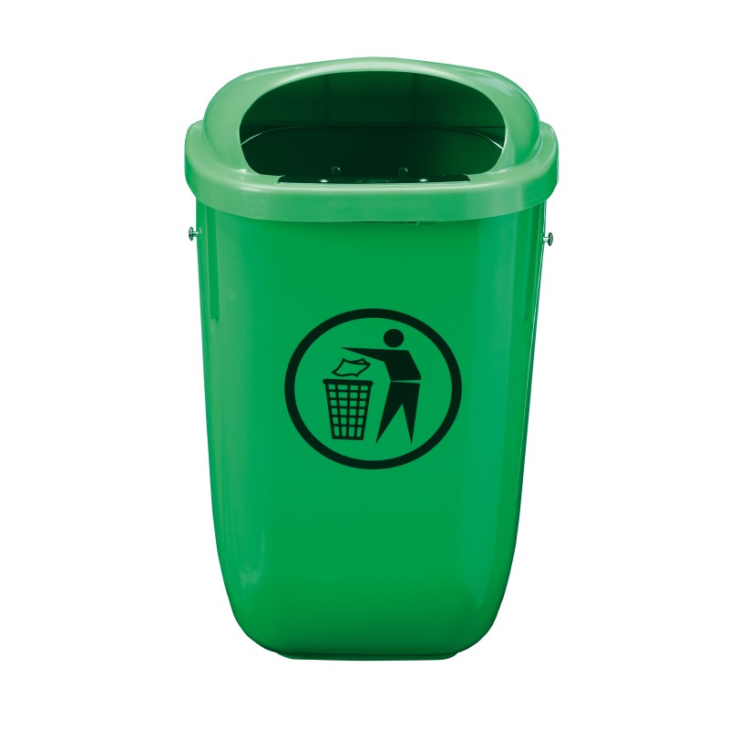 Corbeille de proprete exterieure 50L Corbeille de proprete exterieure 50L