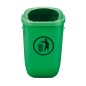 Corbeille de proprete exterieure 50L Corbeille de proprete exterieure 50L