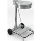 Chariot porte sac 100/130L avec roues et pedale Chariot porte sac 100/130L avec roues et pedale