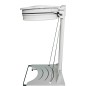 Support-sac FIRMA a pedale 80/110L fixe - Blanc RAL9010 Support-sac FIRMA a pedale 80/110L fixe - Blanc RAL9010