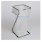 Support sac tubulaire 110L galvanisé sans couvercle Support sac tubulaire 110L galvanisé sans couvercle