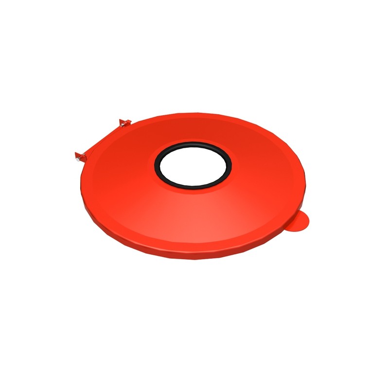 Couvercle avec ouverture pour support-sac 80/110L