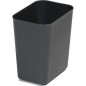 Corbeille rectangulaire 13,2L - Gris Corbeille rectangulaire 13,2L - Gris