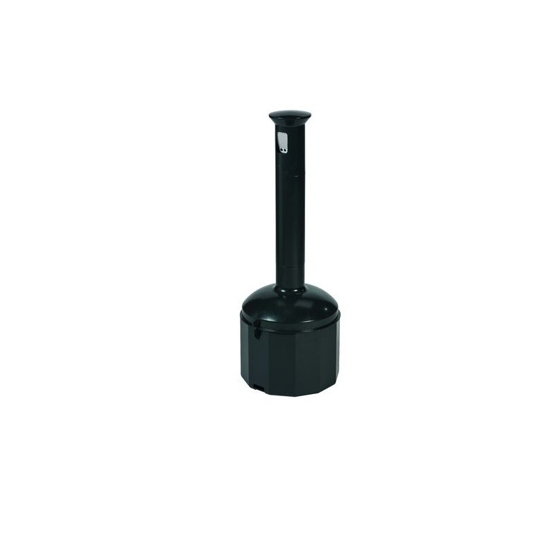 Cendrier plastique sur pied 10 litres Cendrier plastique sur pied 10 litres