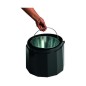 Cendrier plastique sur pied 10 litres Cendrier plastique sur pied 10 litres