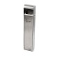 Cendrier mural SLIM 3 litres - INOX 304 Cendrier mural SLIM 3 litres - INOX 304